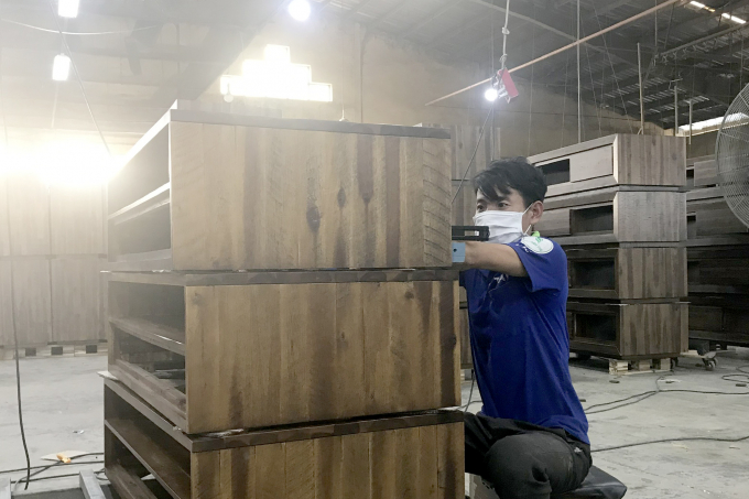 Inflation in the US is affecting Vietnam's wood industry. Photo: Thanh Son.