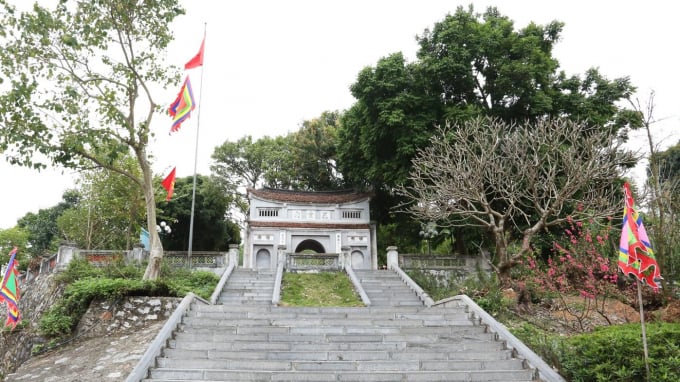 Đền thờ Thái sư Lê Văn Thịnh được xây dựng từ lâu đời trên mảnh đất vốn là nhà riêng của cụ. Hiện trong khu di tích còn bảo lưu được nhiều tài liệu, hiện vật phản ánh về cuộc đời, sự nghiệp của Thái sư. Ảnh: bacninh.gov.vn.