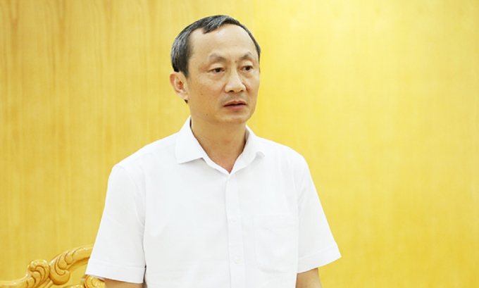 Ông Đặng Ngọc Sơn, Phó Chủ tịch UBND tỉnh Hà Tĩnh. Ảnh: Thanh Nga.