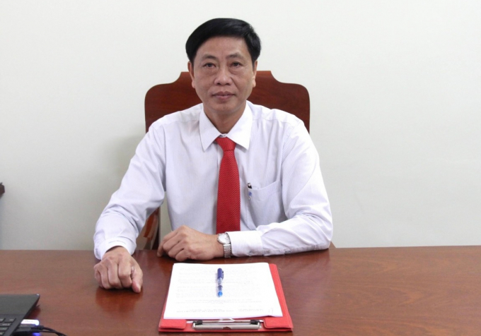 Ông Đặng Kim Cương, Giám đốc Sở NN-PTNT NINH Thuận. Ảnh: Mai Phương.