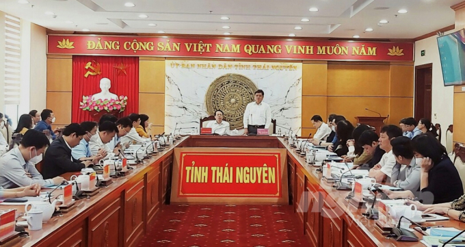 Thứ trưởng Trần Thanh Nam mong muốn Định Hóa sẽ đạt mục tiêu hoàn thành xây dựng NTM vào năm 2023. Ảnh: Đồng Văn Thưởng.