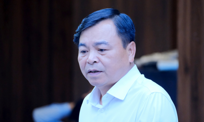 Thứ trưởng Bộ NN-PTNT Nguyễn Hoàng Hiệp. Ảnh: Bảo Thắng.