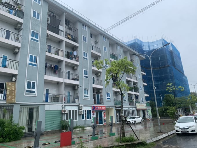 Chung cư Thụy Vân, Phú Thọ, nơi người dân vay tiền mua nhà của PVcombank phải mua kèm Bảo hiểm nhân thọ. 