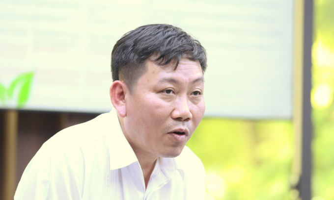 Ông Nguyễn Đỗ Anh Tuấn, Vụ trưởng Vụ Hợp tác quốc tế (Bộ NN-PTNT). Ảnh: Minh Phúc.