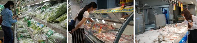 Người tiêu dùng TP.HCM lựa chọn thực phẩm tại hệ thống siêu thị hiện đại. Ảnh: Nguyễn Thủy.