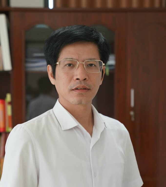 Ong Pham Van Bau chu tich Hoi nha bao Thanh Hoa