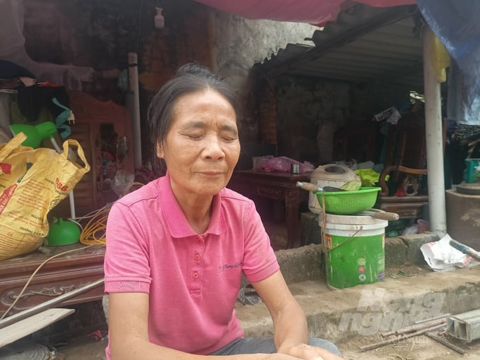 Bà Lê Thị Quyền, người phụ nữ mù lòa