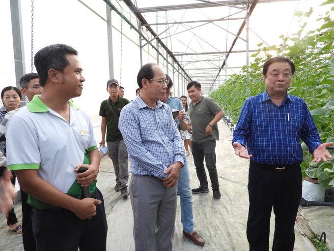 bộ trưởng khảo sát về an toàn thực phẩm trong lĩnh vực nông lâm thủy sản tại TPhCM 1