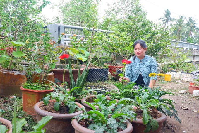 Phân hữu cơ của HTX Dừa Phú Nông sản xuất phục vụ người dân địa phương trong trồng trọt. (Ảnh: Minh Mừng)