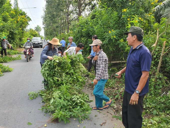 Đảng viên là hạt nhân trong xây dựng nông thôn mới. Ảnh: Minh Đảm.