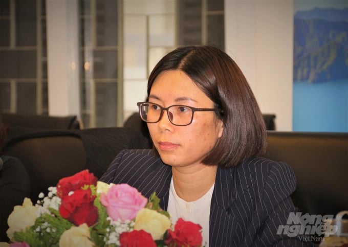 Bà Nguyễn Thị Thu Hương, Phó Cục trưởng Cục Bảo vệ thực vật.  