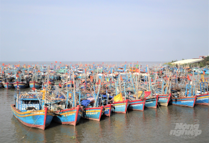 Kien Giang Department of Agriculture and Rural Development requested localities to urgently review and organize inspections to prevent and stop the spontaneous construction of fishing boats. Photo: Trung Chanh.