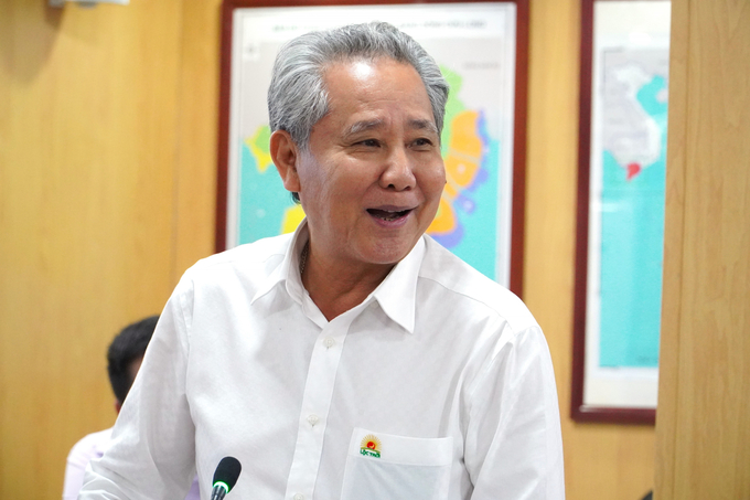 Mr. Huynh Van Thon, Chairman of Loc Troi Group. Photo: Kim Anh.