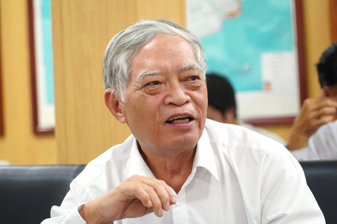 Dr. Bui Ba Bong, former Deputy Minister of Agriculture and Rural Development. Photo: Kim Anh.