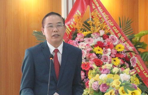 Deputy Minister of MARD Phung Duc Tien said contributing to the development of Vietnam's agriculture is the great role of people and businesses, including Que Lam Group. Photo: Hoang Anh.