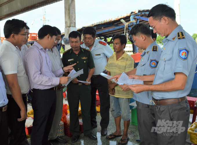 Chị cục Kiểm ngư Kiên Giang được thành lập trên cơ sở tổ chức lại Phòng Kiểm ngư – Thanh tra chuyên ngành thuộc Chi cục Thủy sản tỉnh. Anh: Trung Chánh.