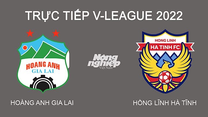 Trực tiếp bóng đá V-League 2022 giữa HAGL vs Hà Tĩnh hôm nay 2/3/2022