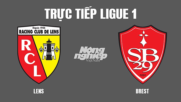 Trực tiếp bóng đá Ligue 1 giữa Lens vs Brest hôm nay 5/3/2022