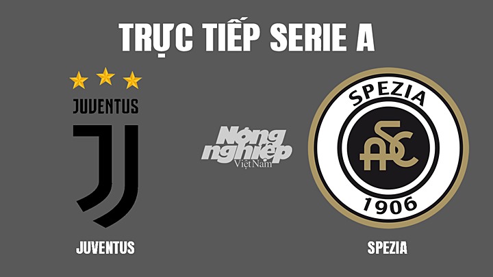 Trực tiếp bóng đá Serie A mùa giải 2021/2022 giữa Juventus vs Spezia ngày 7/3