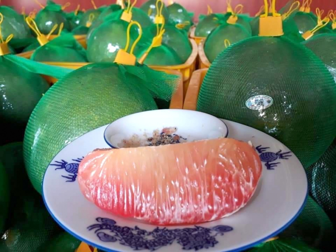Van Van Loi's fruit not only conquers domestic consumers but also attracts international consumers. Photo: V.D.T.