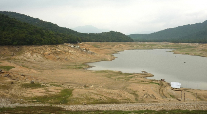 Most of the reservoirs in Binh Dinh are small ones, built after 1975. Photo: V.D.T.