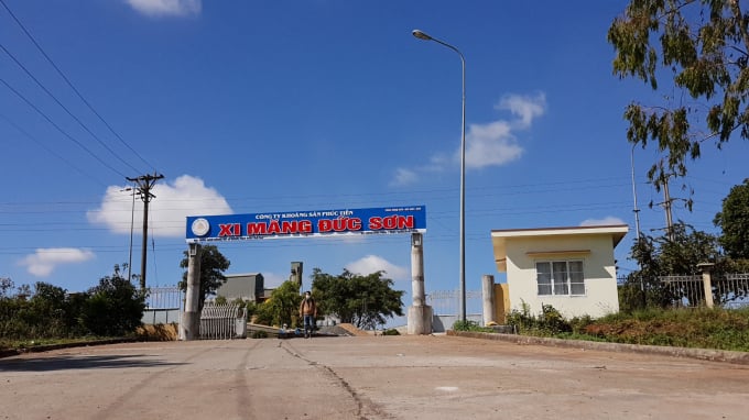 Nhà máy xi măng Đức Sơn tại xã Ia Băng, huyện Đăk Đoa, tỉnh Gia Lai.