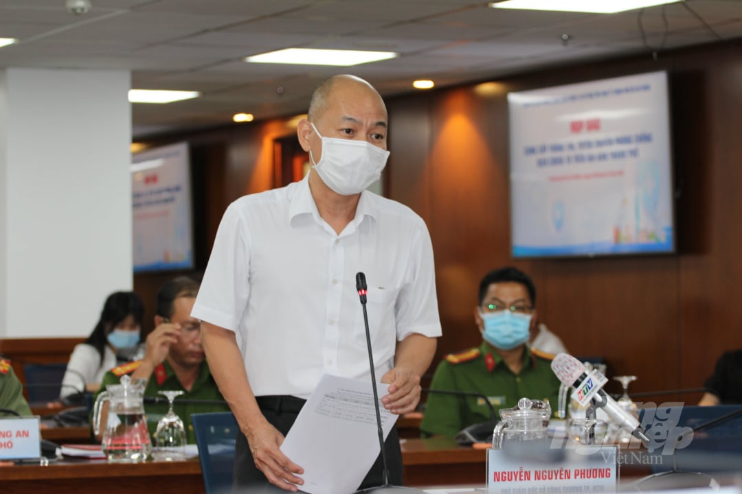  Ông Nguyễn Nguyên Phương, Phó Giám đốc Sở Công Thương TP.HCM. Ảnh: T.N.