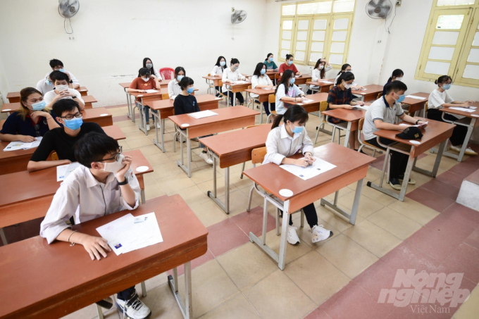 Kỳ thi tuyển sinh vào lớp 10 trung học phổ thông năm học 2022- 2023 của Hà Nội dự kiến sẽ diễn ra trong hai ngày 18-19/6. Ảnh minh họa: Tùng Đinh.