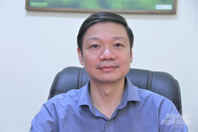 Deputy Director General of the Department of Forestry, Mr. Tran Quang Bao. Photo: Pham Hieu.