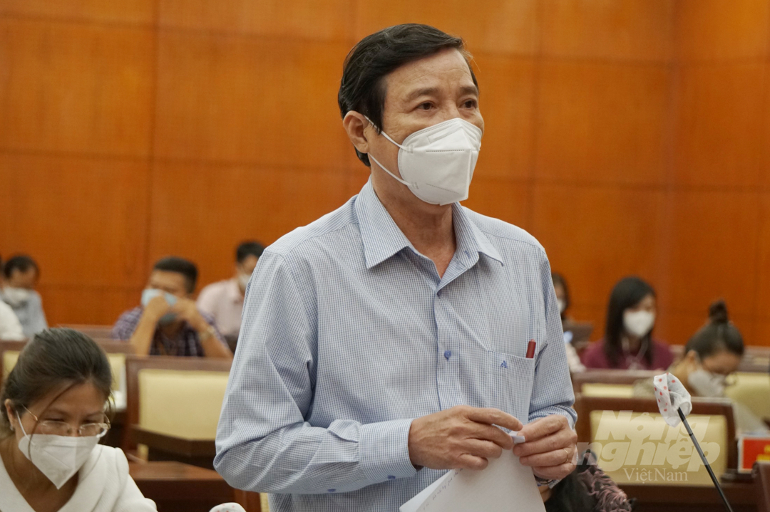 Ông Nguyễn Hữu Hưng, Phó Giám đốc Sở Y tế TP.HCM. Ảnh: Nguyễn Thủy.