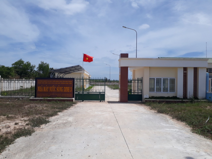 Hiện Trung tâm Nước sạch và Vệ sinh môi trường nông thôn tỉnh Bình Thuận quản lý 40 công trình cấp nước sinh hoạt cho người dân. Ảnh: KS.