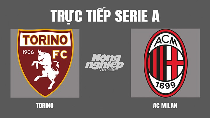 Trực tiếp bóng đá Serie A mùa giải 2021/2022 giữa Torino vs AC Milan hôm nay 11/4