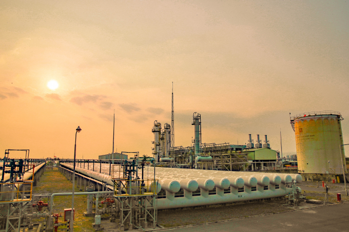 Nhà máy Xử lý khí Dinh Cố do KVT quản lý và điều hành.