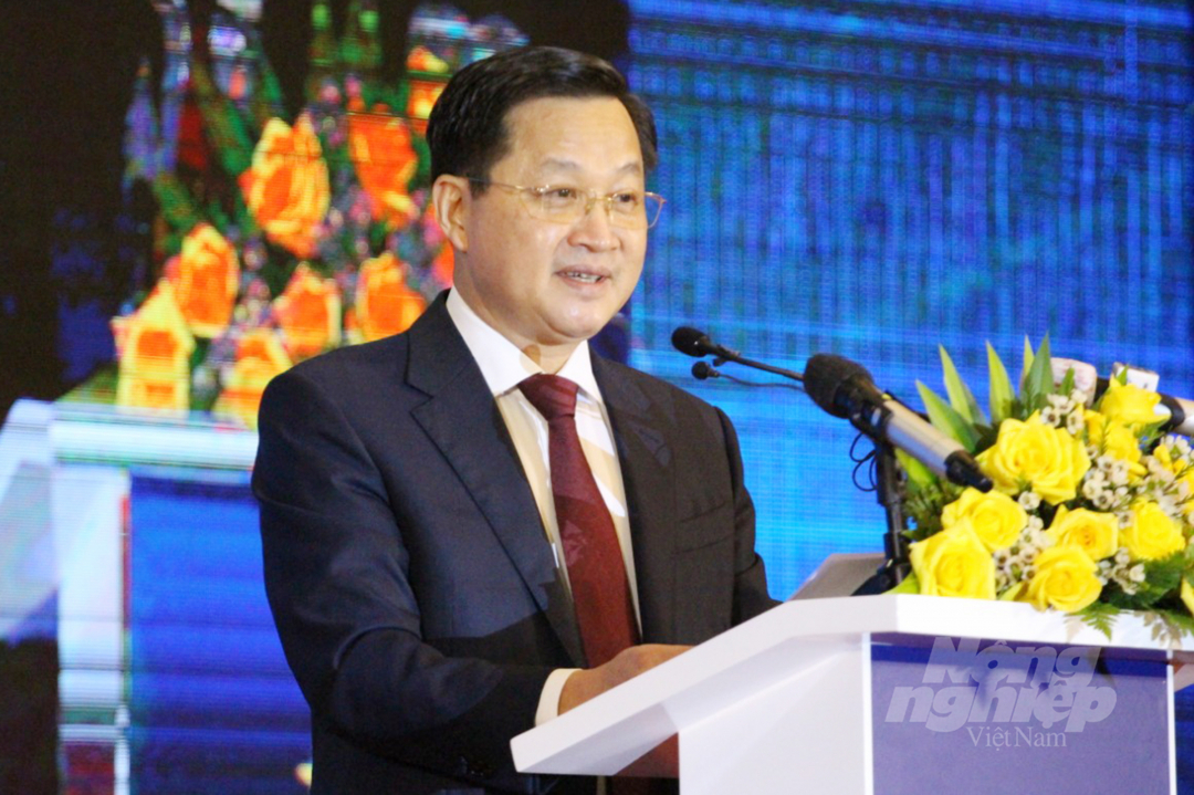 Phó Thủ tướng Chính phủ Lê Minh Khái. Ảnh: Nguyễn Thủy.