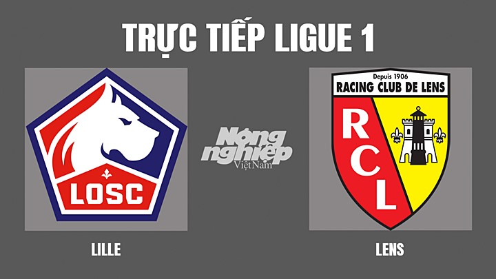 Trực tiếp bóng đá Ligue 1 giữa Lille vs Lens hôm nay 17/4/2022