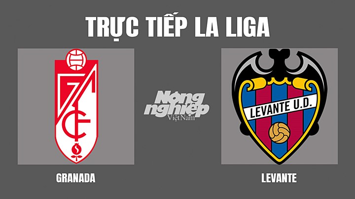 Trực tiếp bóng đá La Liga giữa Granada vs Levante hôm nay 17/4/2022