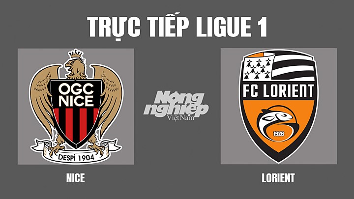 Trực tiếp bóng đá Ligue 1 giữa Nice vs Lorient hôm nay 17/4/2022