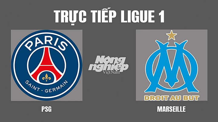 Trực tiếp bóng đá Ligue 1 giữa PSG vs Marseille hôm nay 18/4/2022