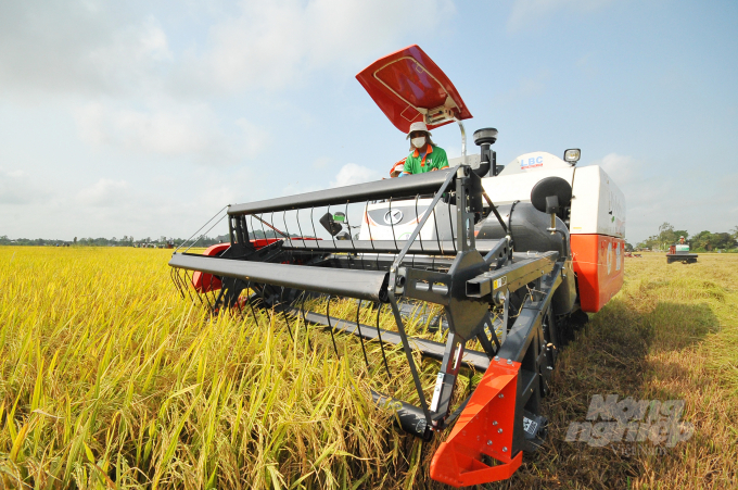 Trong quý I/2022 ngành nông nghiệp An Giang tăng trưởng 1,89% so cùng kỳ 2021. Ảnh: Lê Hoàng Vũ.