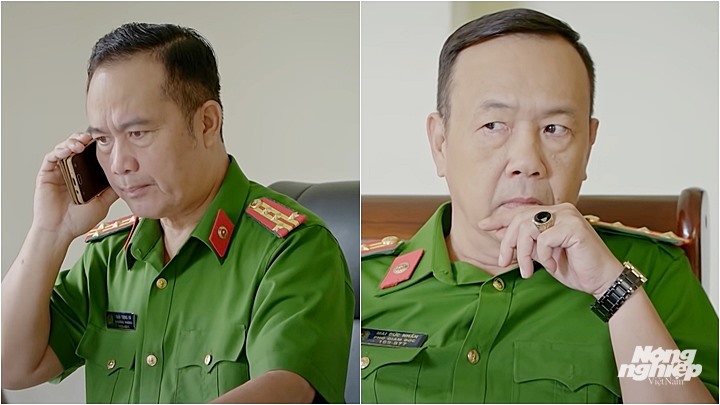 Bão ngầm tập 41: Phó GĐ Nhẫn nghe ngóng cuộc nói chuyện của Đại tá Hà với cấp trên