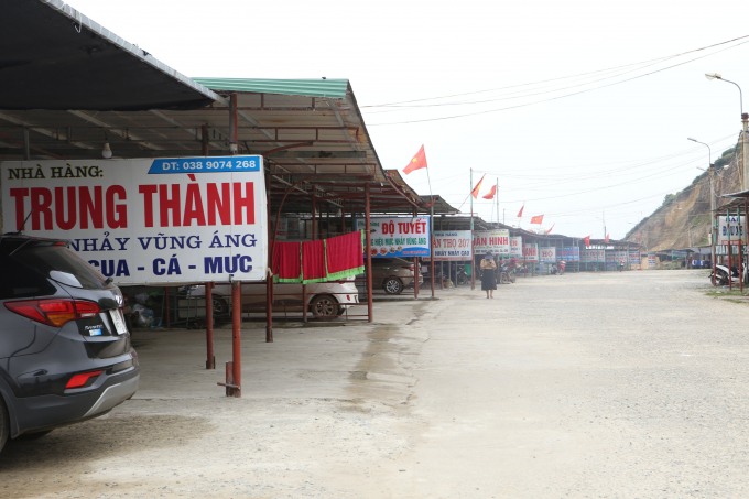 Hiện khu vực này có 19 nhà bè kinh doanh mực nhảy Vũng Áng. Mỗi ngày ở đây đón hàng trăm lượt khách đến thưởng thức.