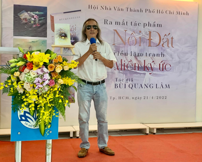 Tác giả Bùi Quang Lâm giới thiệu 'Nồi Đất' sáng 21/4 tại TP.HCM.