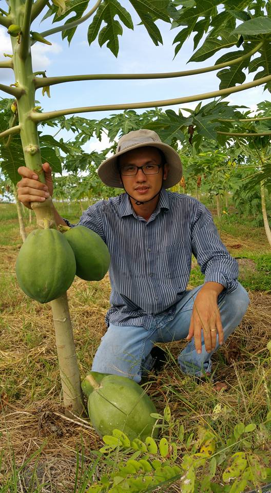 Nature farm owner Bui Thai Son.