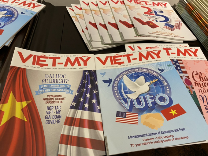 Tạp chí Việt - Mỹ là cơ quan của Hội Việt - Mỹ.