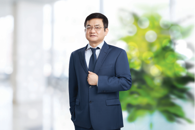 Ông Nguyễn Quang Trí – Giám đốc điều hành Marketing Vinamilk. Ảnh: Tiến Quyết. 
