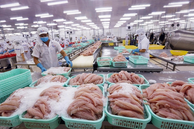 Seafood export in March reached over $1 billion.