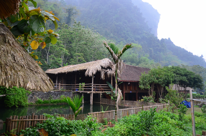 A peaceful corner of the homestay in Nam Diep. Photo: Duong Dinh Tuong.