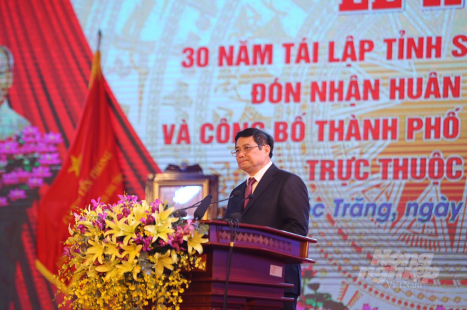 Thủ tướng Phạm Minh Chính phát biểu tại buổi lễ. Ảnh: TL.