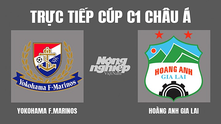 Trực tiếp bóng đá Yokohama Marinos vs HAGL tại giải Cúp C1 Châu Á hôm nay 28/4