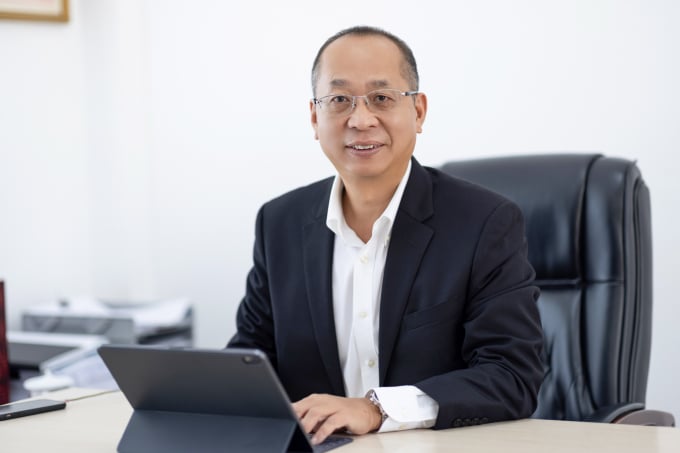 Ông Chung Wai Fu - Tổng giám đốc Công ty TNHH Giấy Lee & Man Việt Nam. Ảnh: KA.